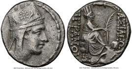 ARMENIAN KINGDOM. Tigranes II the Great (95-56 BC). AR tetradrachm (28mm, 15.50 gm, 12h). NGC Choice XF 3/5 - 3/5. Tigranocerta, ca. 80-68 BC. Diademe...