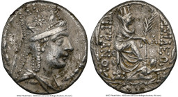ARMENIAN KINGDOM. Tigranes II the Great (95-56 BC). AR tetradrachm (28mm, 15.62 gm, 1h). NGC Choice VF 4/5 - 4/5. Tigranocerta, ca. 83-70 BC. Diademed...