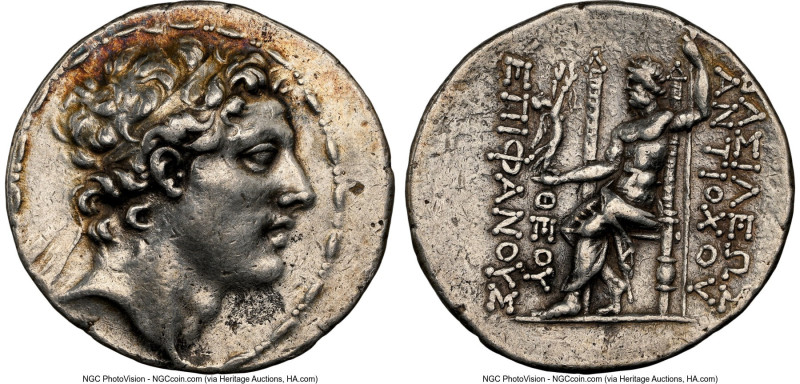 SELEUCID KINGDOM. Antiochus IV Epiphanes (175-164 BC). AR tetradrachm (32mm, 16....