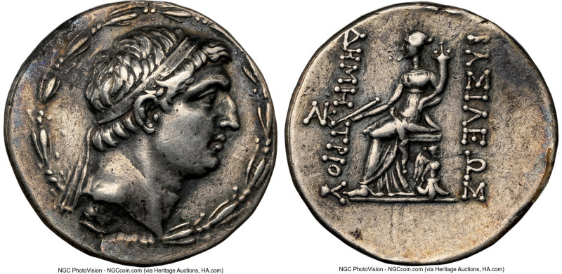 SELEUCID KINGDOM. Demetrius I Soter (162-150 BC). AR tetradrachm (29mm, 16.44 gm...