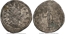 Claudius II (AD 268-270). BI antoninianus (22mm, 5h). NGC MS, Silvering. Antioch, 5th officina. IMP C CLAVDIVS AVG, radiate, draped bust of Claudius I...