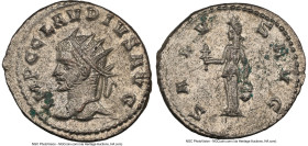 Claudius II (AD 268-270). BI antoninianus (21mm, 5h). NGC MS, Silvering. Antioch. IMP C CLAVDIVS AVG, radiate head of Claudius II right / SALV-S AVG, ...