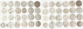 ANCIENT LOTS. Oriental. Sasanian Kingdom. Lot of thirty (30) AR drachms. Fine-Choice VF. Includes: Thirty AR drachms, various rulers, mints, and dates...