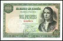 4 de noviembre de 1949. 1.000 pesetas. Sin serie. SC
