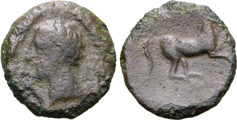 North Africa, Carthage. Uncertain mint in Sicily or Carthage, circa 300-275 BC. ...