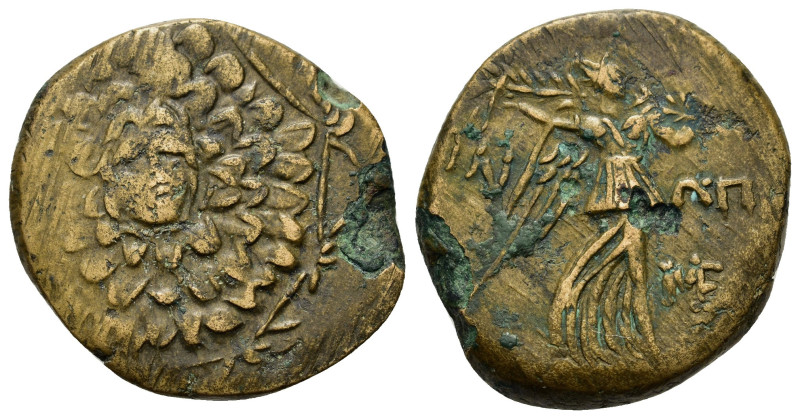 Paphlagonia, Sinope. Time of Mithradates VI (105-85 BC). Æ (23,1mm, 6.8g). Facin...