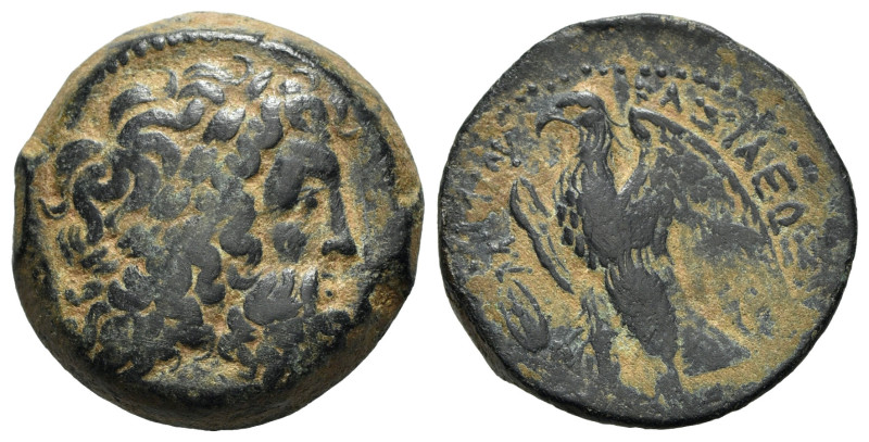 Ptolemaic Kings of Egypt, Ptolemy II (285-246 BC). Æ (26mm, 14.55g, 12h). Diadem...