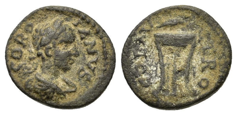 Gordian III (238-244). Alexandria, Troas. Æ (14,9mm, 2.1g). Laureate, draped and...