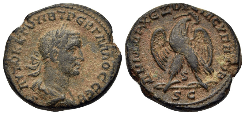 Trebonianus Gallus (251-253). Seleucis and Pieria, Antioch. Æ Tetradrachm (27,1m...