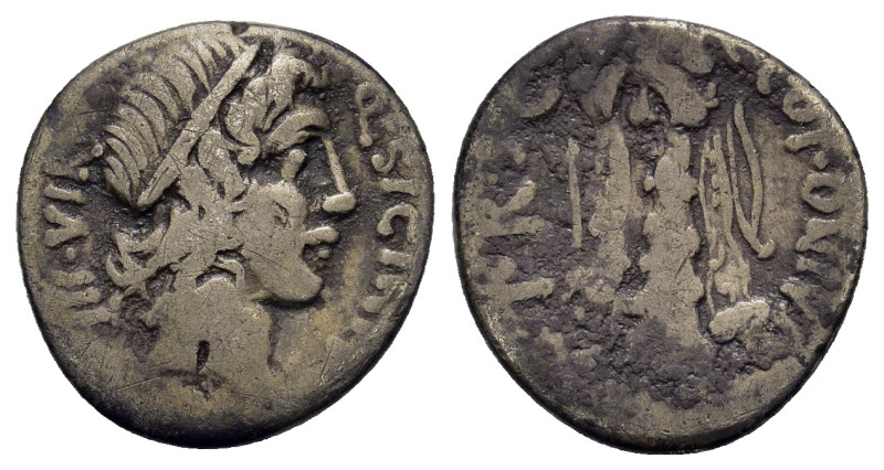 Q. Sicinius and C. Coponius, military mint in the East, moving with Pompey; C. C...