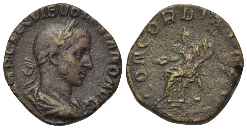 Volusian (251-253). Æ Sestertius (26,4mm, 13g). Rome, AD 251/2. Laureate, draped...