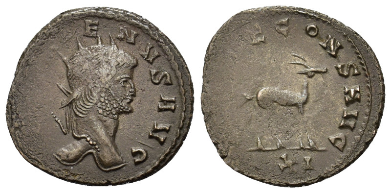 Gallienus (253-268). Antoninianus (21,8mm, 3.2g). Rome, 267-8. Radiate head r. R...