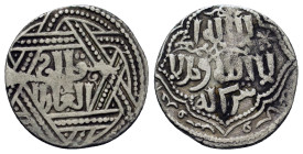 Ilkhans, Anonymous under Abâqâ Khân, AR Dirham (19,4mm, 2.7g) . Qa'an al'adil type. Album 2132