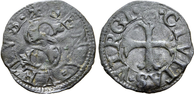 Italian States, Siena (Republic) BI Quattrino. Struck from 9 December 1507. ✠ SE...