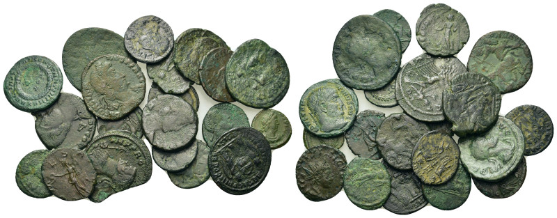 Lot of 20 Roman Imperial Æ coins, to be catalog. Lot sold as is, no return.