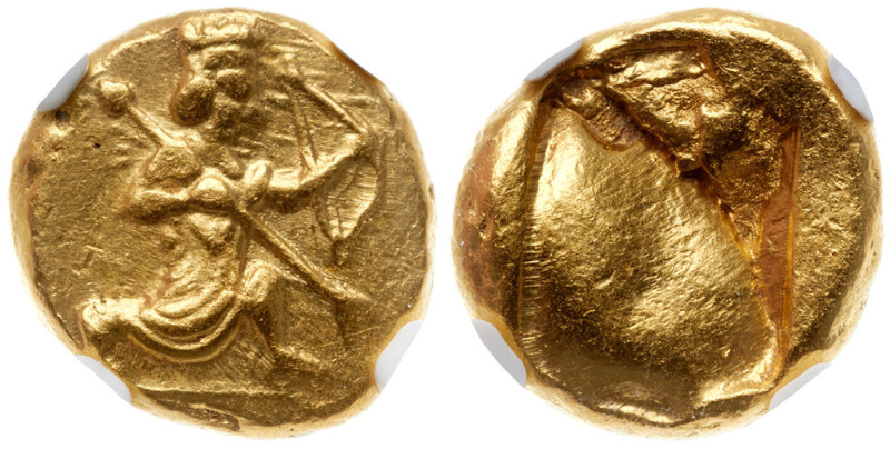 Achaemenid Kingdom. Xerxes II to Artaxerxes II. Gold daric (8.36 g), ca. 420-375...