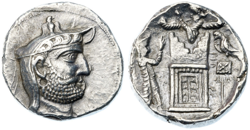 Kingdom of Persis. Autophradates II. Silver Tetradrachm (16.73 g), early-mid 2nd...