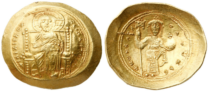 Constantine X Ducas. Gold Histamenon (4.40 g), 1059-1067 Constantinople, 1062-10...