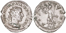Filipo I. Antoniniano. VE. (244-249). R/PAX AETERNA. 4.38g. RIC.41. MBC+/MBC.
