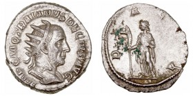 Trajano Decio. Antoniniano. AR. (249-251). R/DACIA. 4.27g. RIC.12. Puntitos de verdín. EBC-/MBC+.