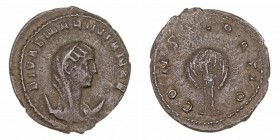 Mariniana, esposa de Valeriano. Antoniniano. VE. (253-260). R/CONSECRATIO. Pavo real. 3.19g. RIC.3. BC.