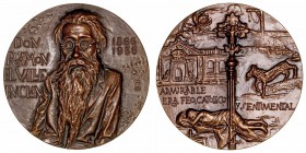 Medalla. AE. 1966. Don Ramón del Valle Inclán 1866-1936. FNMT. 229.56g. 85.00mm. MBC/EBC.