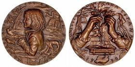Medalla. AE. 1979. Constitución para España 1978. FNMT. 268.02g. 79.00mm. EBC/MBC.