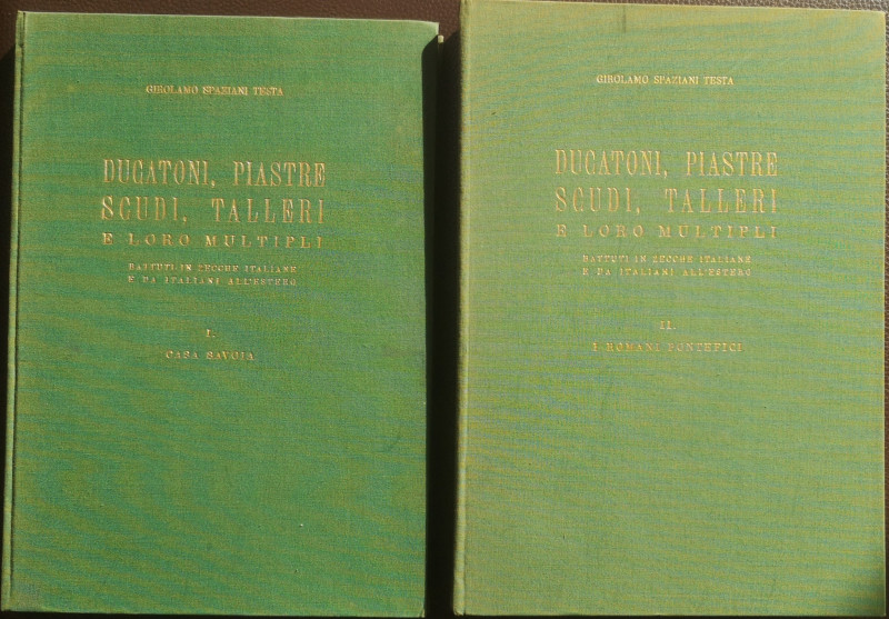 Libri. Ducatoni, Piastre, Scudi, Talleri e loro Multipli. Girolamo Spaziani Test...