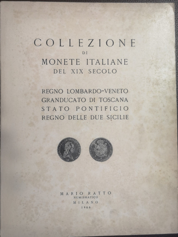 Libri. Catalogo Storico d'Asta. Collezione di Monete Italaine del XIX Secolo. Ed...