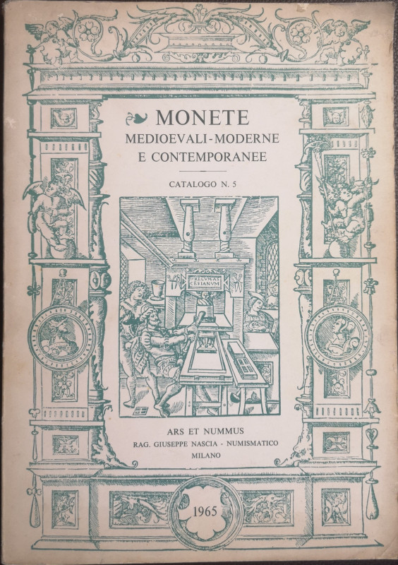 Libri. Catalogo Storico d'Asta di Monete, Medievali, Moderne e Contemporanee. Ed...