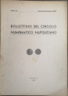 Libri. Bollettino del Circolo Numismatico Napoletano. Napoli 1955. Buone Condizioni.