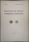 Libri. Bollettino del Circolo Numismatico Napoletano. Napoli 1962. Buone Condizioni.