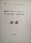 Libri. Bollettino del Circolo Numismatico Napoletano. Napoli 1971. Buone Condizioni.