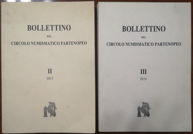 Libri. Lotto di 2 Bollettini. Bollettino Circolo Numismatico Partenopeo. Anno 20...