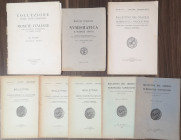 Libri. Lotto di 8 Riviste di Numismatica. RIvista Italiana di Numismatica 1962 Vol.X, Bollettino Circolo Napoletano 1927, 1928, 1931, 1932, 1933, 1936...
