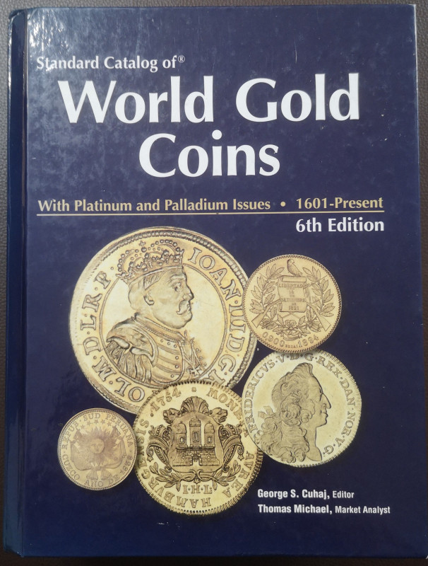 Libri. World Gold Coins. 1601-Present. 6a Edizone. Anno 2009. Copertina Rigida. ...
