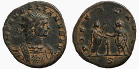Aurelian. (270-275 AD). Æ Antoninian.
22mm 3,63g
