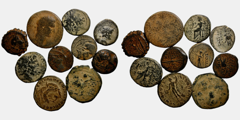 Lot 10 Pcs Antik Coins