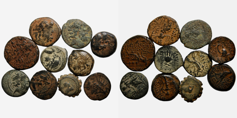 Lot 10 Pcs Antik Coins