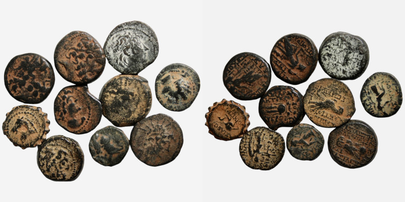 Lot 10 Pcs Antik Coins