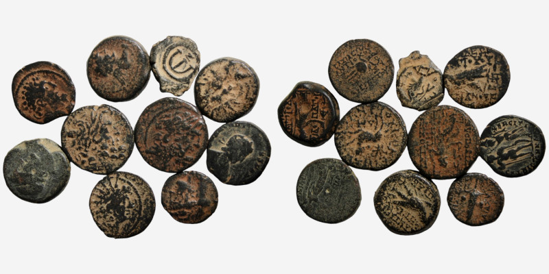 Lot 10 Pcs Antik Coins