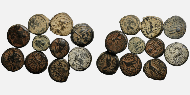 Lot 10 Pcs Antik Coins