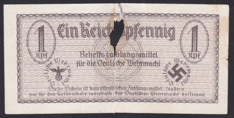 Germany 1 Reichspfennig 1942
P-M31; Behelfszahlungsmittel für die Deutsche Wehr...