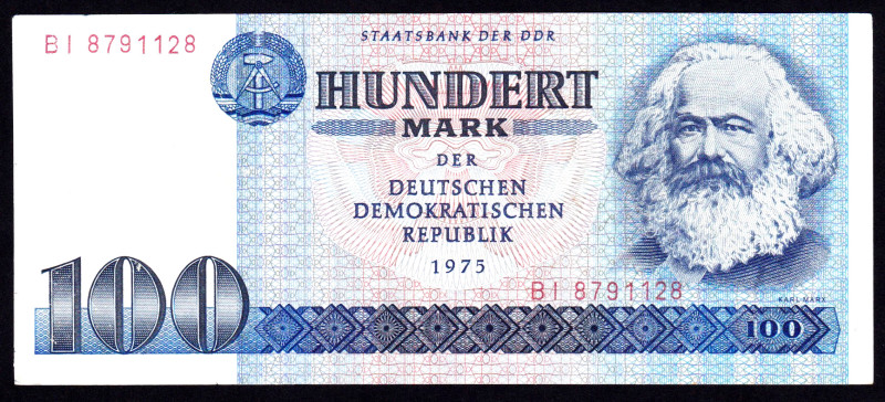 Germany Democratic Republic 100 Mark 1975
P-31; UNC