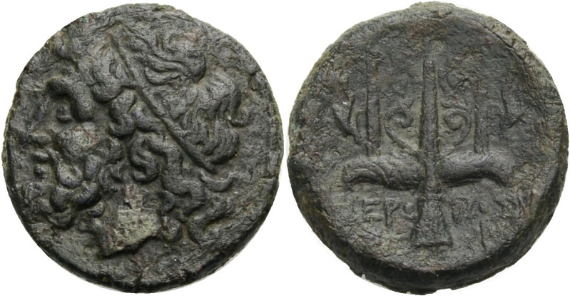 Sizilien. 
Syrakus. 
Hieron II., 275-215 v. Chr. Bronze, ca. 240-215 v. Chr. B...