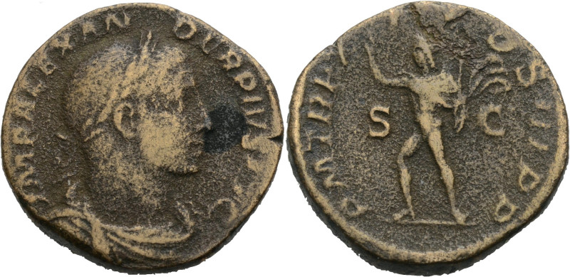 Kaiserzeit. 
Severus Alexander, 222-235. Sesterz, 231 Drap., gep. Büste mit L. ...