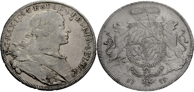 Bayern, Herzogtum, seit 1806 Königreich. 
MAXIMILIAN III. JOSEPH, 1745-1777. Ko...