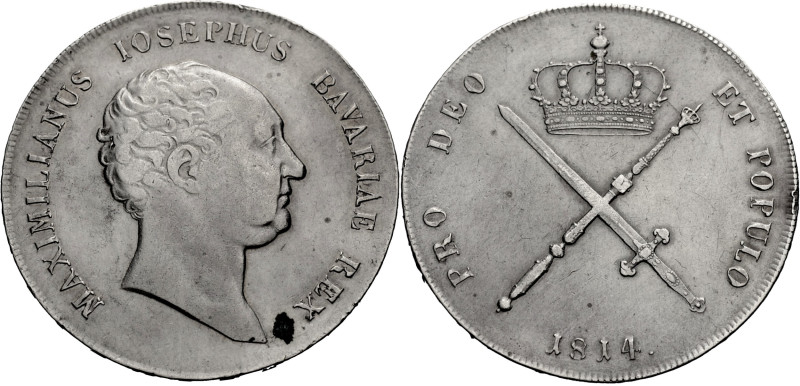 Bayern, Herzogtum, seit 1806 Königreich. 
MAXIMILIAN VI. JOSEPH, als König, 180...