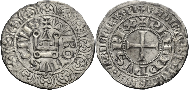 Frankreich/-Königliche Münzen. 
PHILIPPE IV LE BEL, 1285-1314. Gros tournois à ...