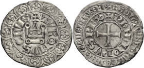 Frankreich/-Königliche Münzen. 
PHILIPPE IV LE BEL, 1285-1314. Gros tournois à l'O rond. +TVRONVS CIVIS +PhILIPPVS REX 25 mm; 3,74 g. van&nbsp;Hengel...